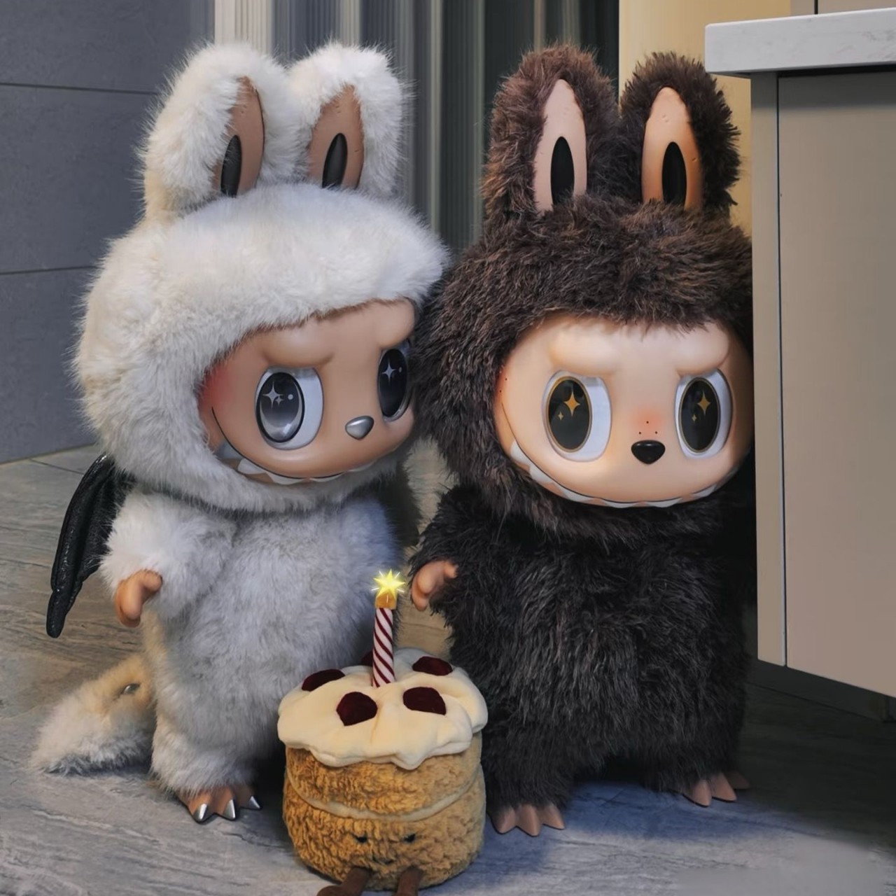 Labubu Archangel In-Stock Labubu Big Chief Blind Box Figurine First ...